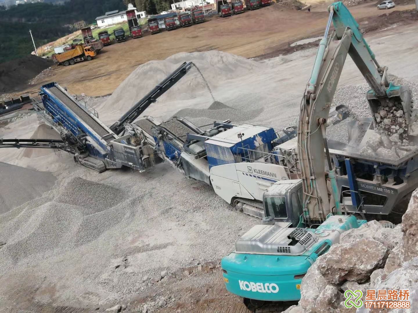 移動(dòng)破碎機(jī)租賃，出租碎石設(shè)備和制砂設(shè)備